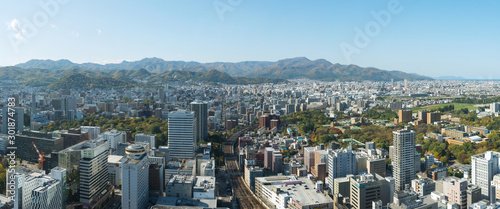 札幌市の街並み