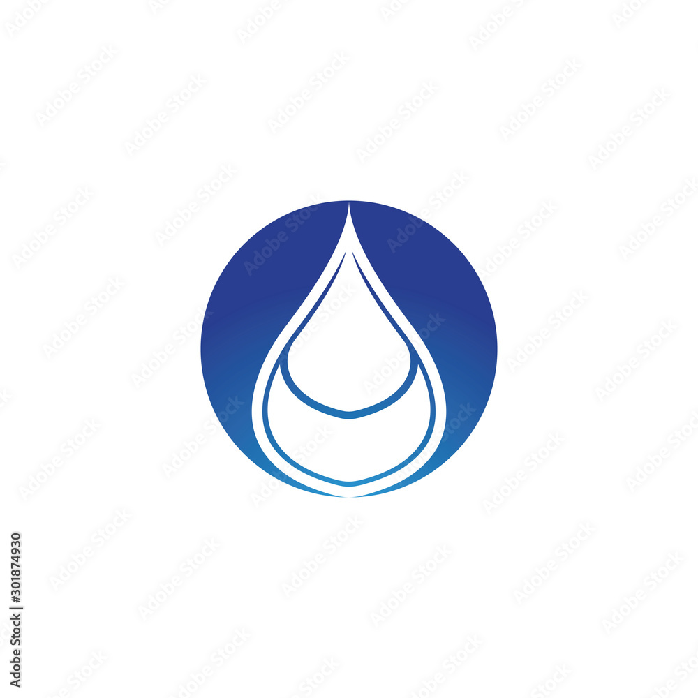 Water drop Logo Template vector Water drop Logo Template vector