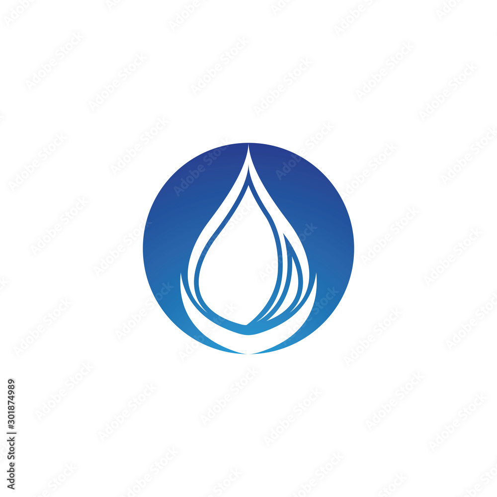 Water drop Logo Template vector Water drop Logo Template vector