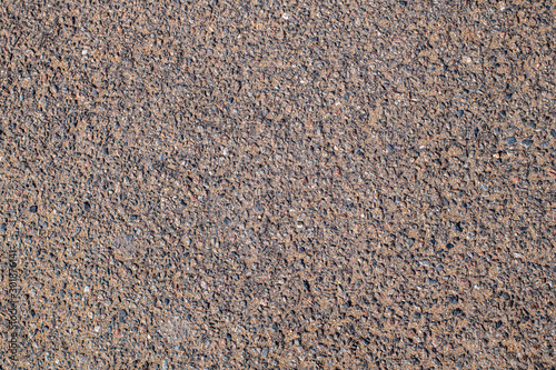 Brown Gravel Old Dirty Asphalt Ground Texture Background