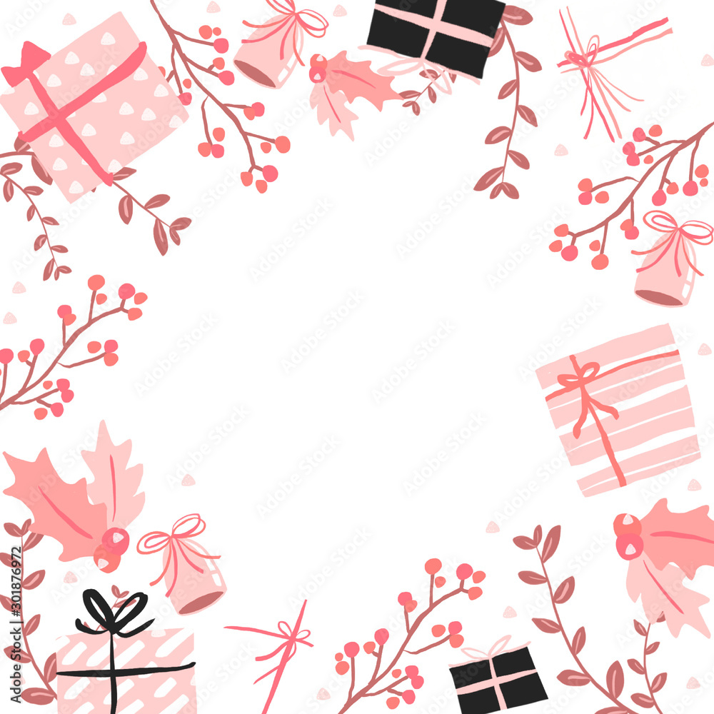 クリスマス,背景,冬,手書き クリスマス,背景,冬,手書き
