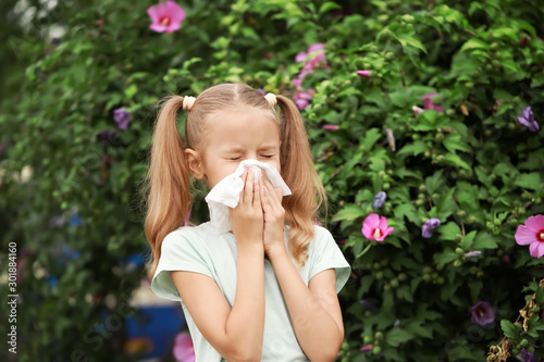 Little girl suffering from ...
