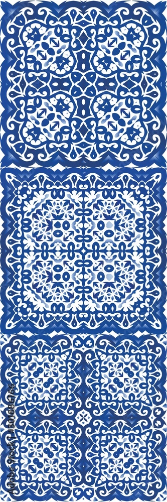 Ethnic ceramic tiles in portuguese azulejo. Ethnic ceramic tiles in portuguese azulejo.