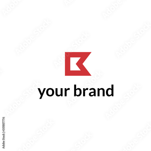 Simple monogram letter K logo