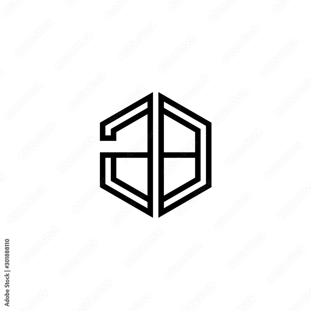 Letter AB logo icon design template elements Letter AB logo icon design template elements