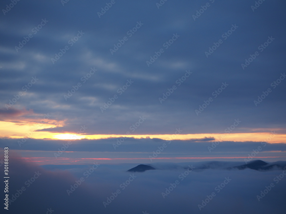 Fototapeta premium 雲海テラス