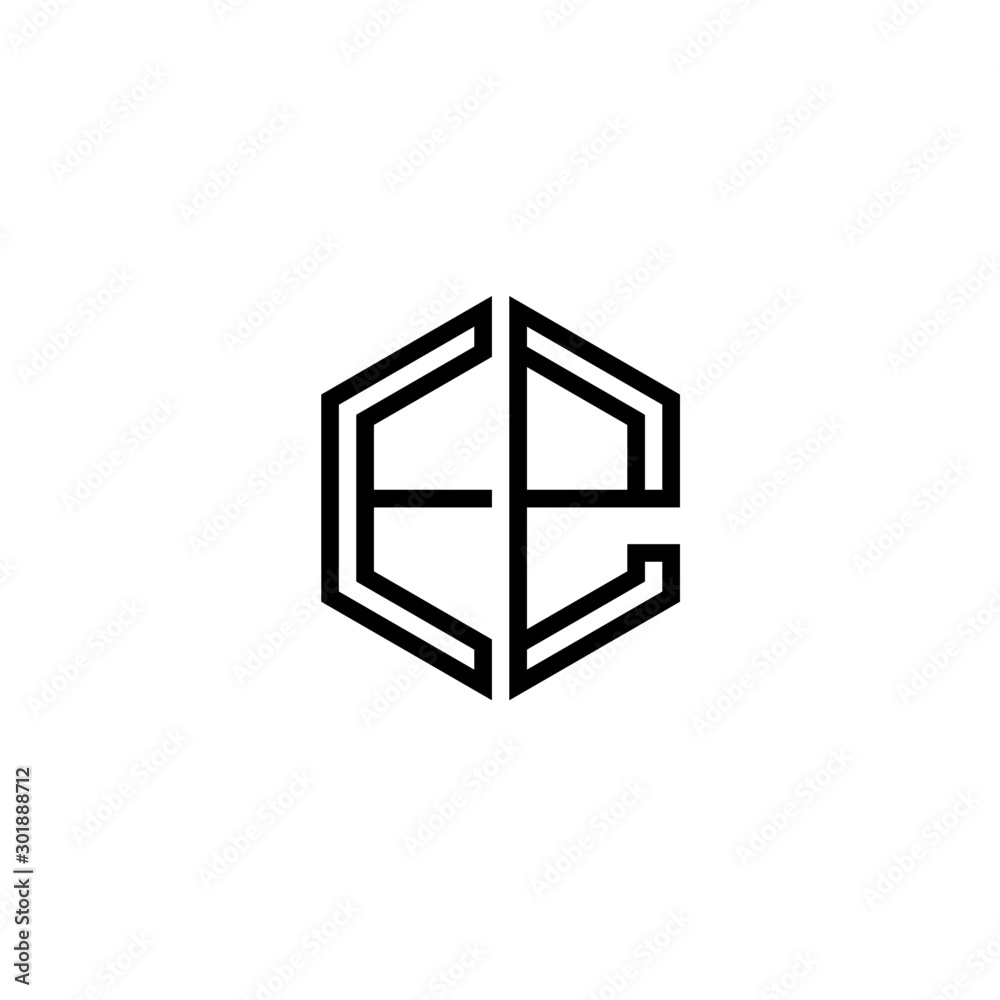 Letter EE logo icon design template elements Letter EE logo icon design template elements