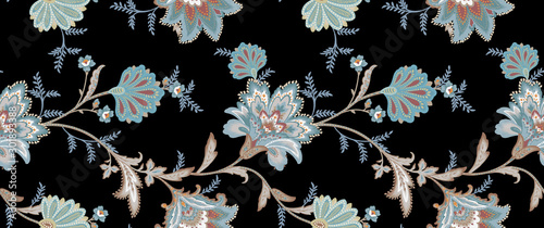 Classic paisley pattern, wallpaper pattern