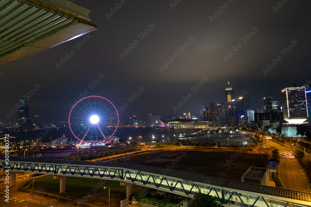 Ταπετσαρία Central HongKong night