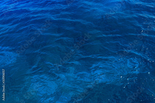 Fototapeta Naklejka Na Ścianę i Meble -  Blue water texture