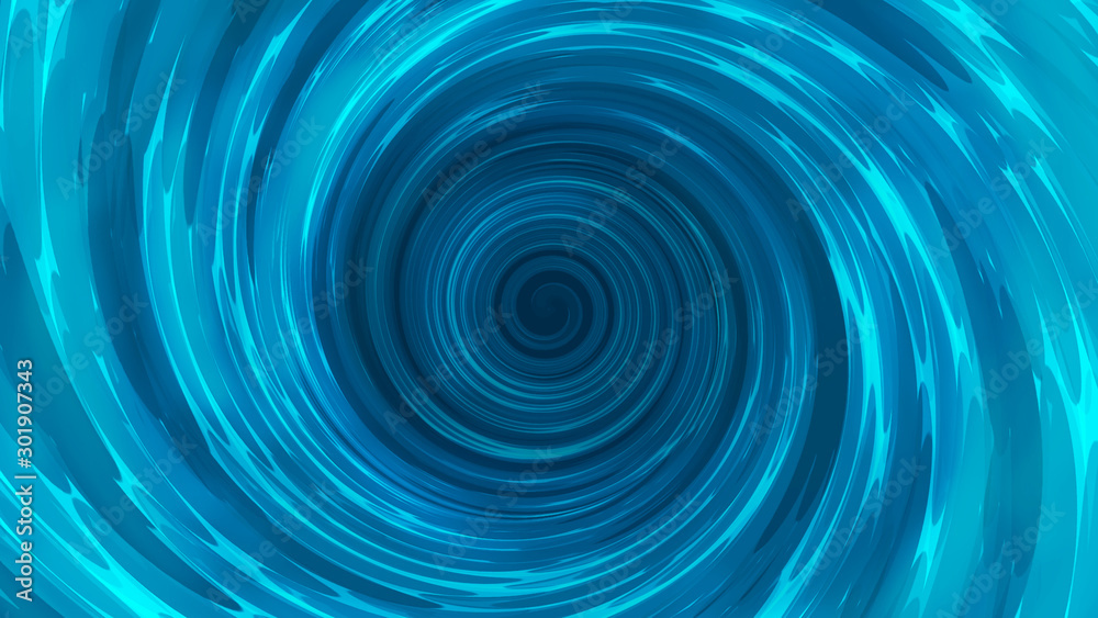 Blue abstract vortex background.Bursting,Radial,radiating pattern Blue abstract vortex background.Bursting,Radial,radiating pattern