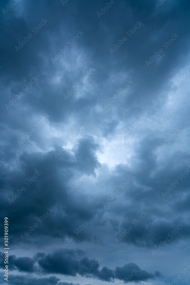 Dark thunderstorm clouds Dark thunderstorm clouds