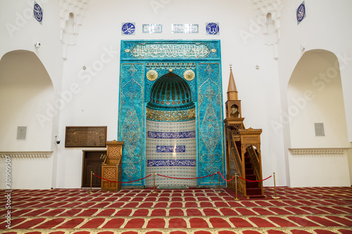 Mihrab in cathedral mosque, Saint Petersburg photo