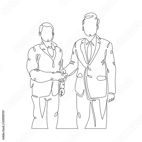 handshake of two politicians diplomats businessmen