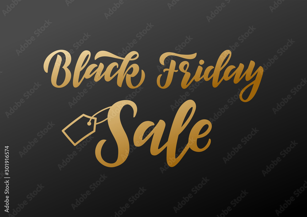Black friday sale hand drawn lettering Black friday sale hand drawn lettering