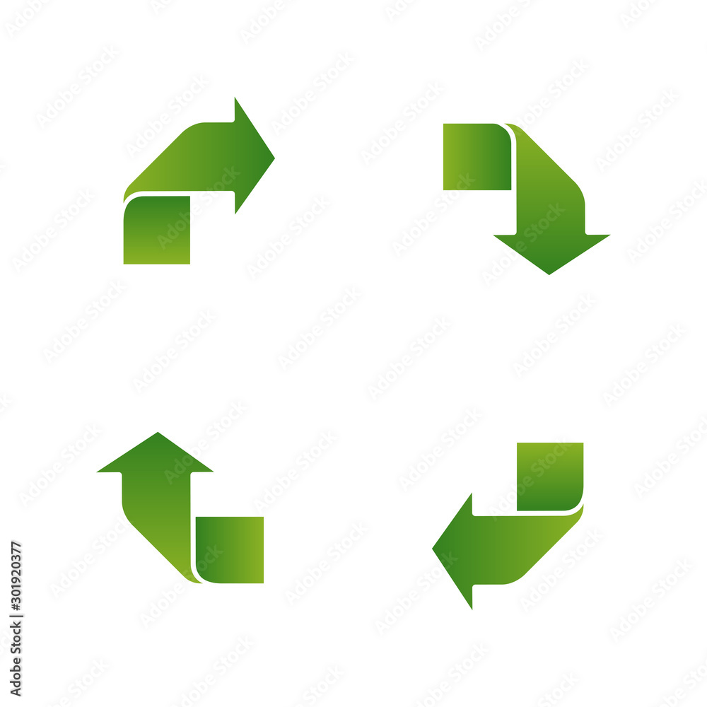 4 steps rectangle template illustration / blank, design space ( recycle,ecology etc.) 4 steps rectangle template illustration / blank, design space ( recycle,ecology etc.)