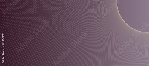 wired sun abstract corner retro purple