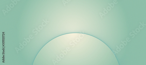 wired sun abstract half soft green