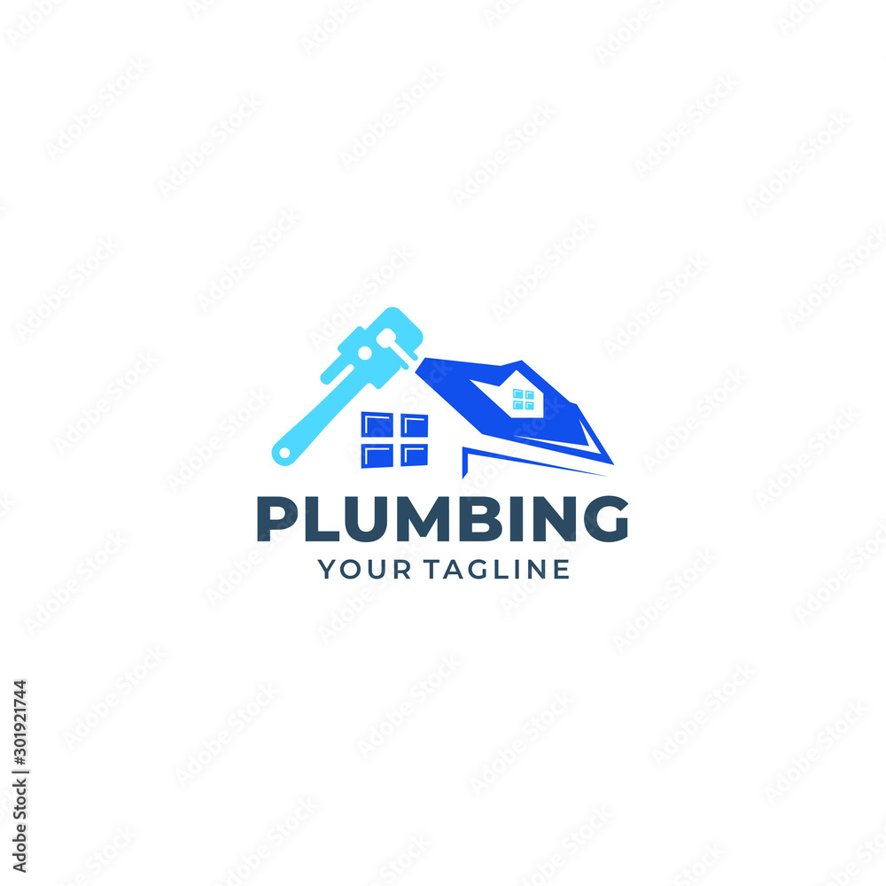 Plumbing Service Logo Template Design Vector Plumbing Service Logo Template Design Vector