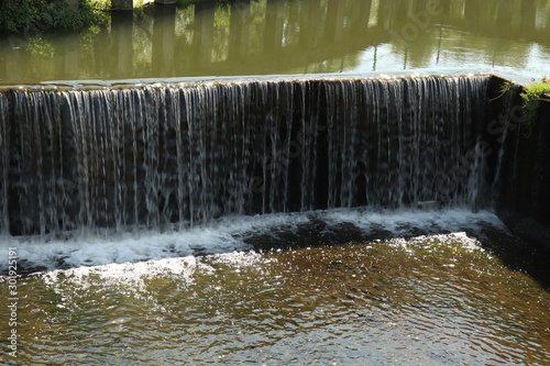 Old dam on a small river