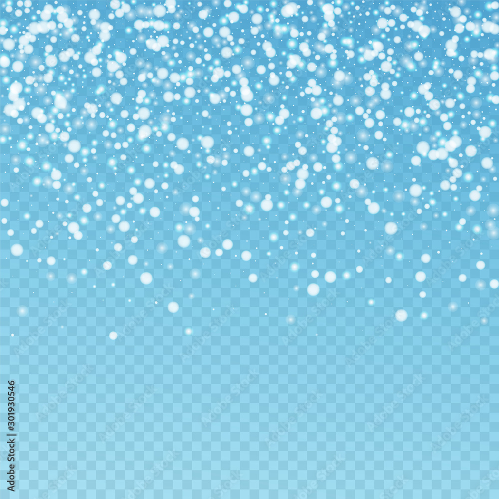 Beautiful falling snow Christmas background. Subtl Beautiful falling snow Christmas background. Subtl