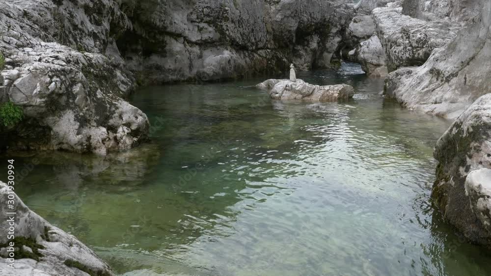 Province of Vicensa. Mountain river near the village of Localita Pria Province of Vicensa. Mountain river near the village of Localita Pria