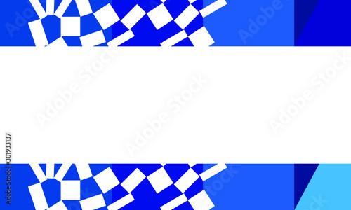 Background template for banners, patterns,  blue color.