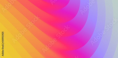 Abstract waved background with layers. Trendy covers design. Vector illustration in modern art style.
