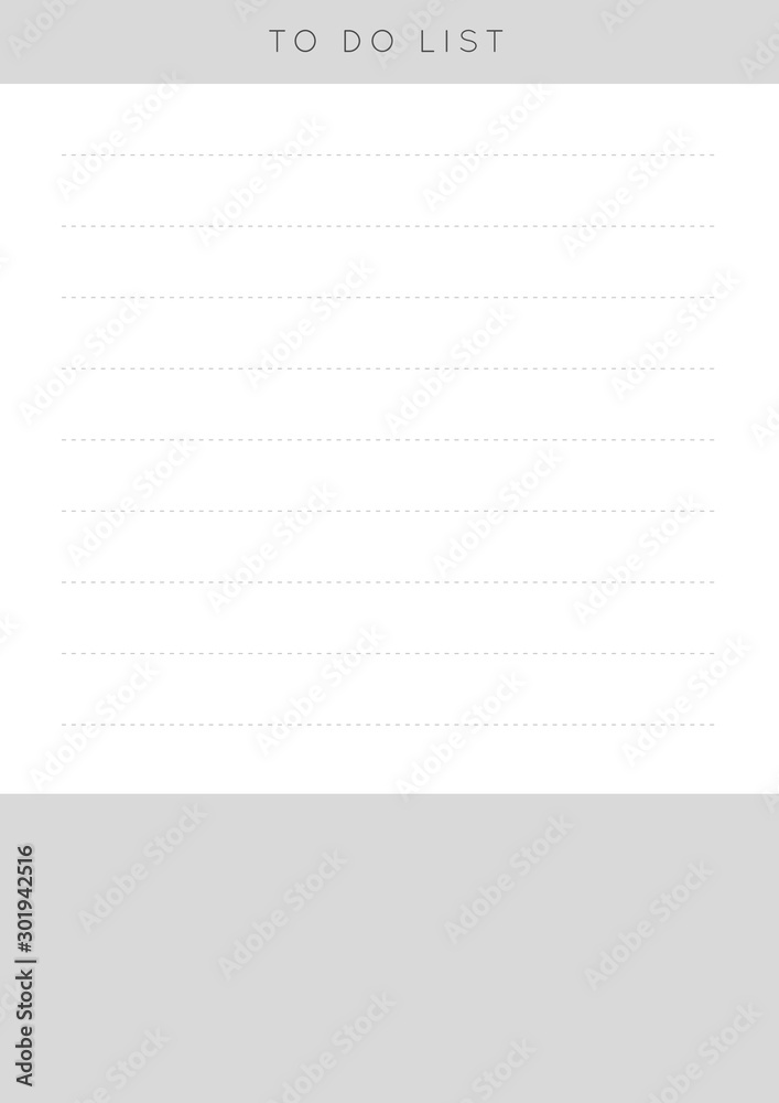 Planner sheet vector Planner sheet vector