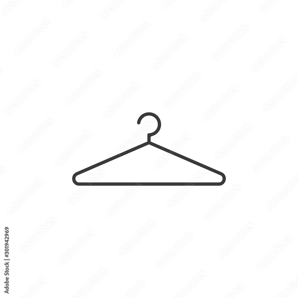 Simple Hanger vector icon illustration design Simple Hanger vector icon illustration design