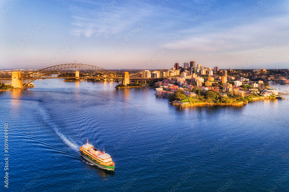 Obraz premium D Ferry 2 manly bridge