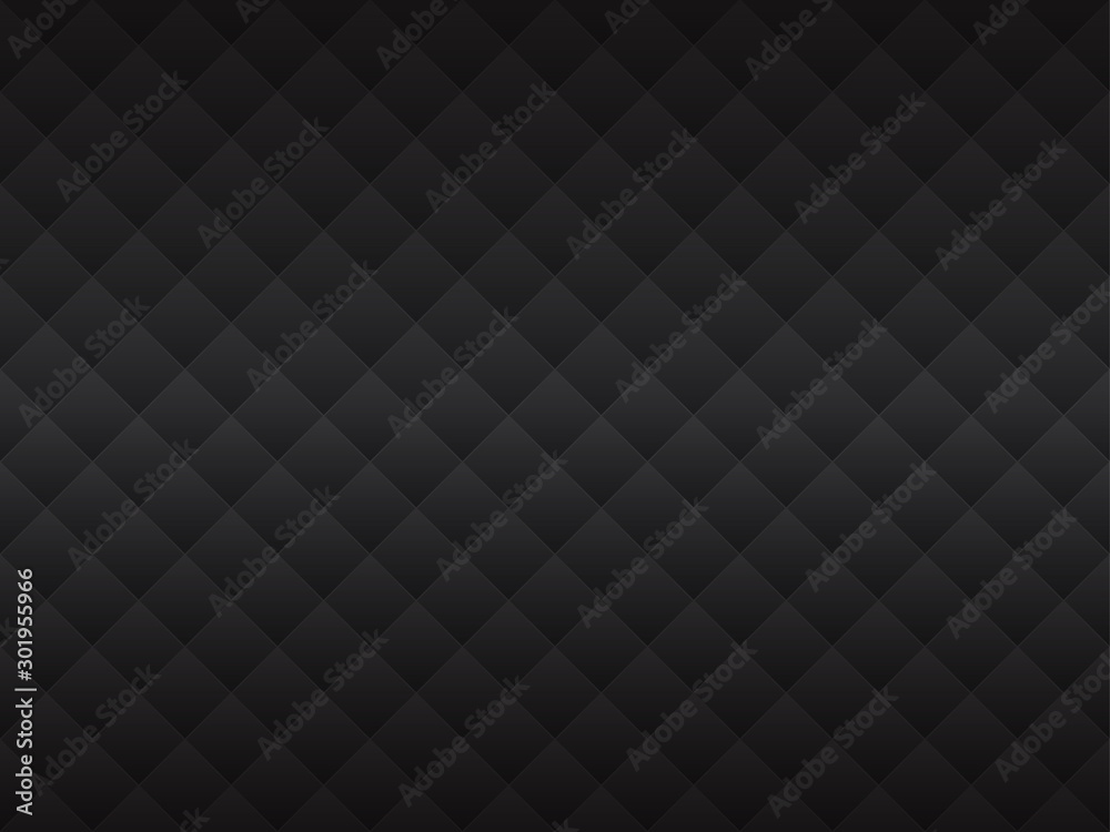 Geometric abstract seamless pattern, Black background
