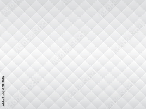 Geometric abstract seamless pattern, White background