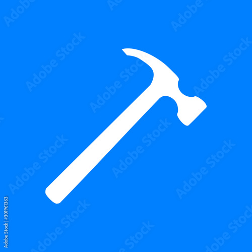 Hammer und Hintergrund