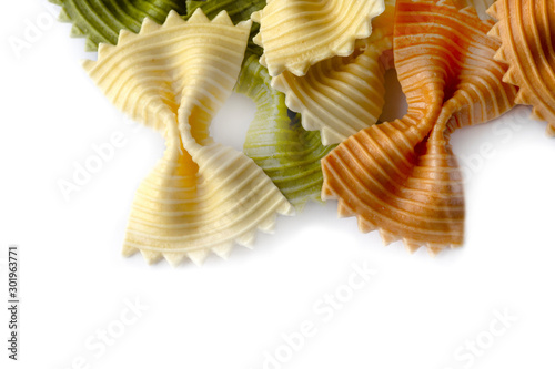 pretty farfalle pasta photo