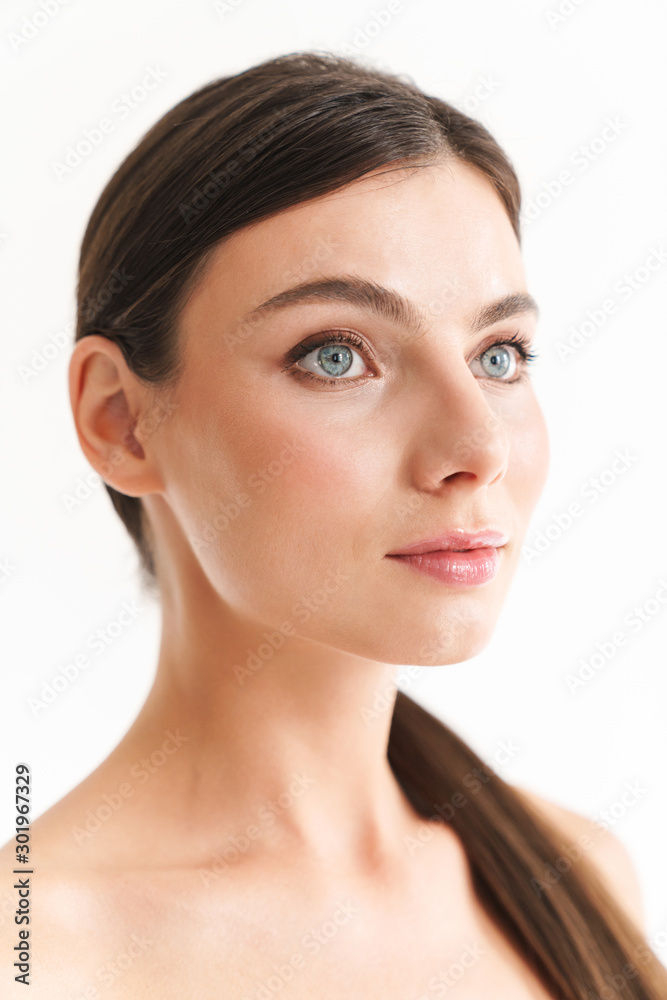 Beautiful young sensual topless woman Beautiful young sensual topless woman
