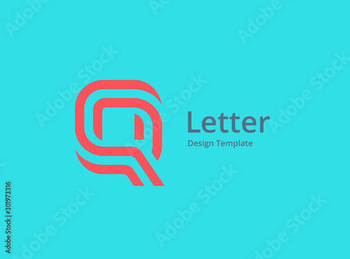 Letter Q logo icon design template elements