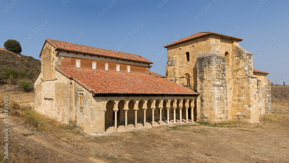 Monastery of San Miguel de Escalada in Leon Spain