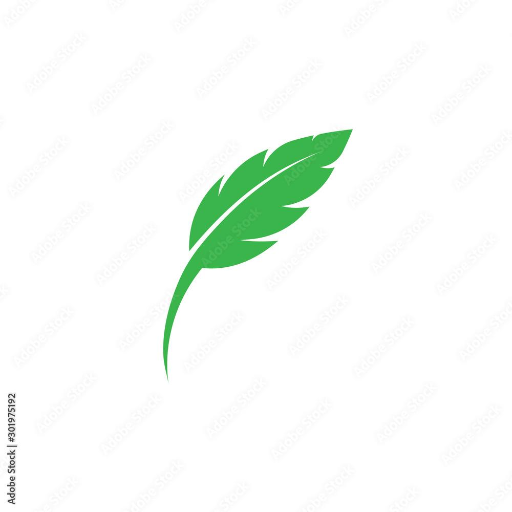 green leaf ecology nature element vector green leaf ecology nature element vector
