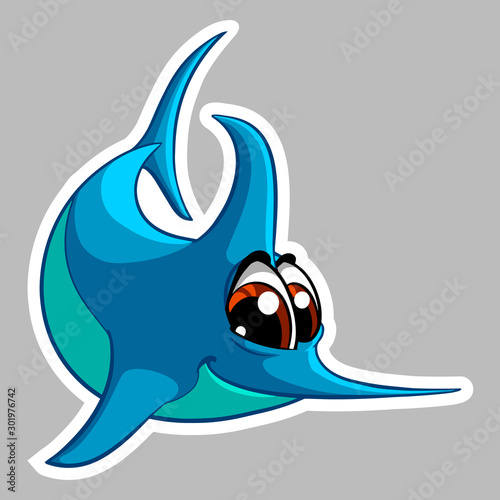 Xiphias sticker