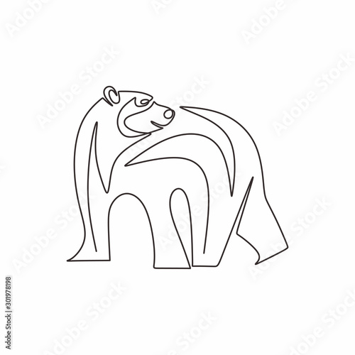 Continuous single line draw...