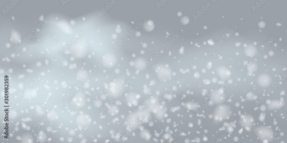 Snowflakes, snowfall. Snowflakes, snowfall.