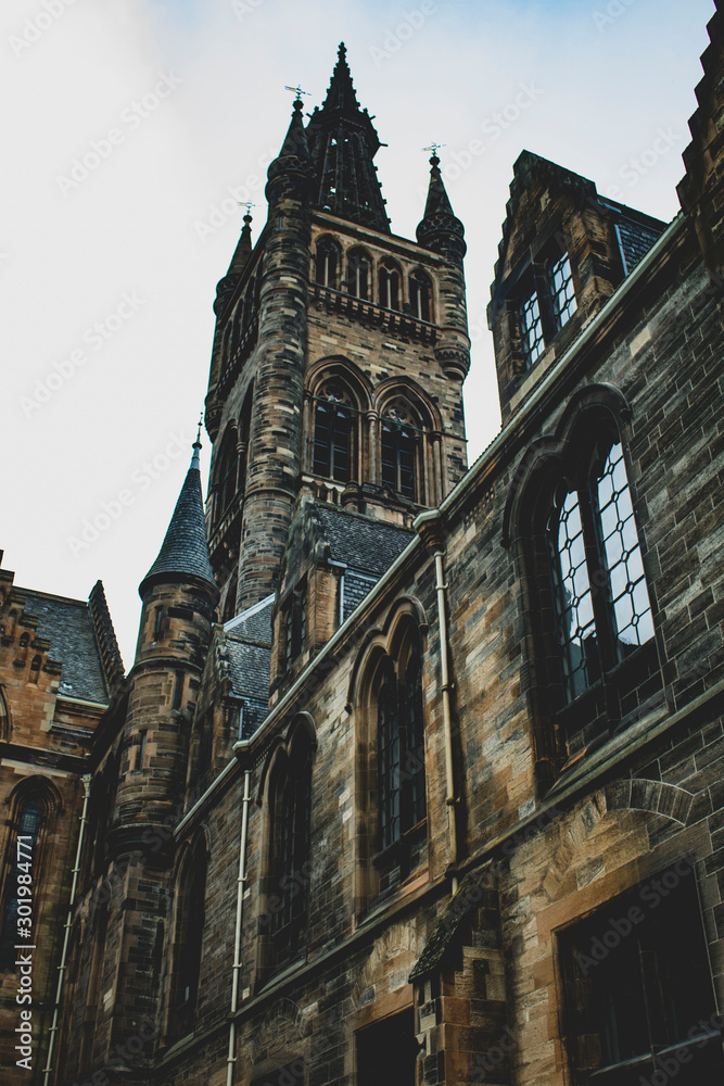 Fototapeta premium University of Glasgow, Scotland