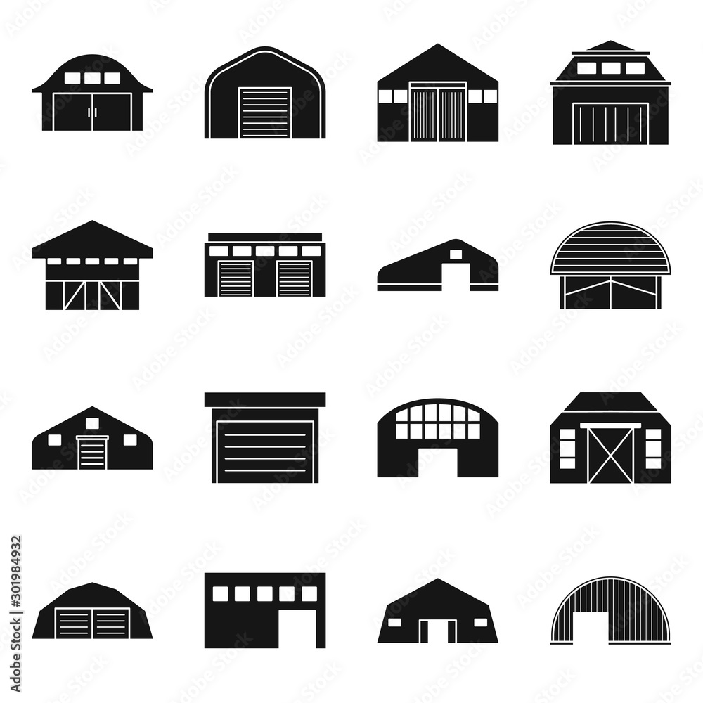 Vector design of construction and ranch sign. Collection of construction and building stock symbol for web. - obrazy, fototapety, plakaty 