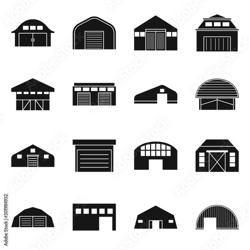 Fototapeta Naklejka Na Ścianę i Meble -  Vector design of construction and ranch sign. Collection of construction and building stock symbol for web.