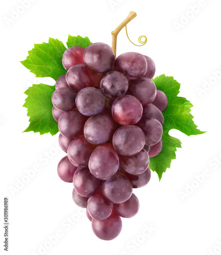 Obraz na plátně Isolated grapes