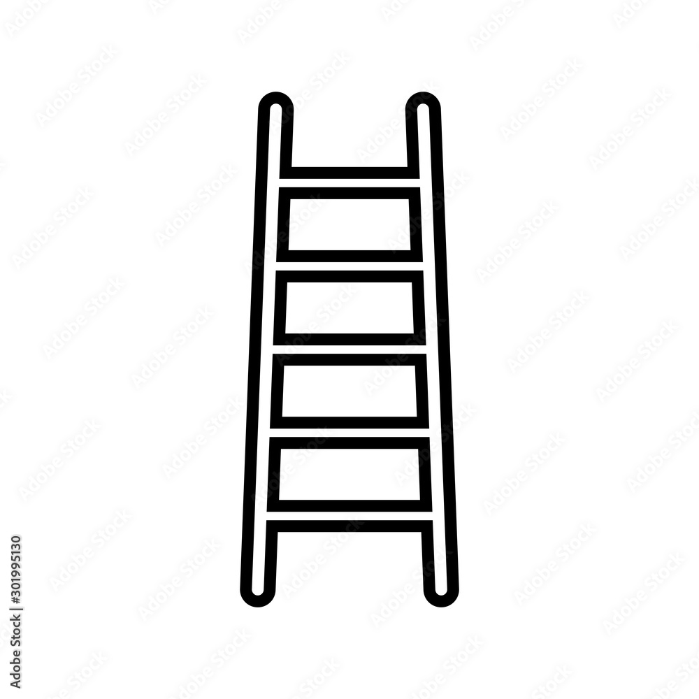ladder - stair icon vector design template ladder - stair icon vector design template