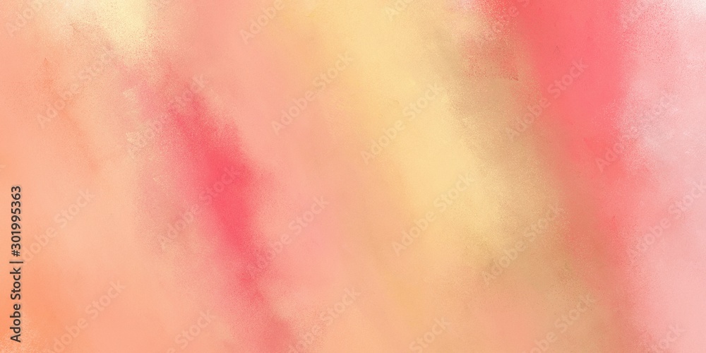 diffuse brushed / painted background with burly wood, pastel red and light coral color and space for text. can be used as wallpaper or texture graphic element