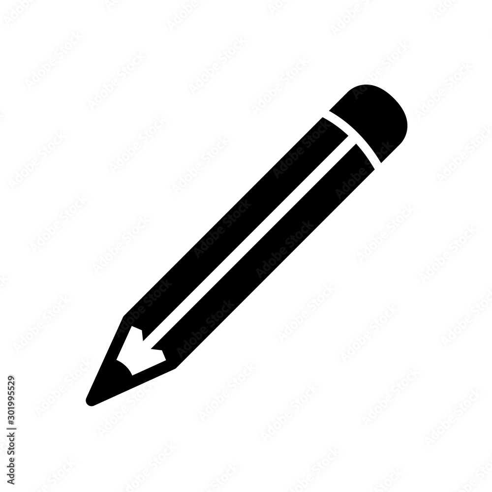 pencil icon vector design template pencil icon vector design template