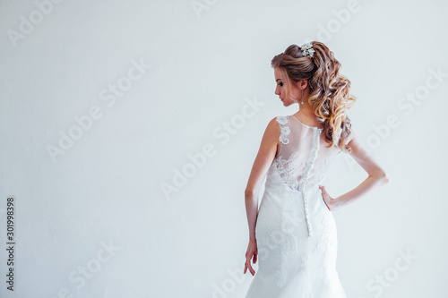 bride wedding gown white wedding love wedding photo